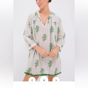 Tuckernuck Bondi Sand striped bouquet cover up